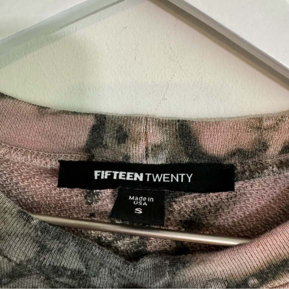 Fifteen Twenty tie dye crewneck sweatshirt size small - Picture 2 of 4